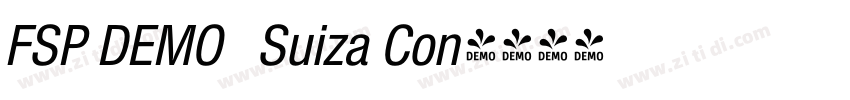 FSP DEMO   Suiza Con字体转换